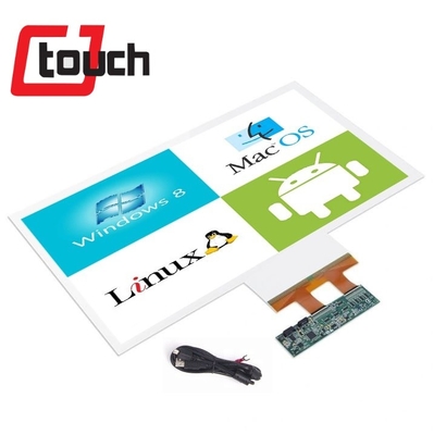 컨트롤러 보드가있는 USB 인터페이스 PCAP 터치 포일 21.5 인치