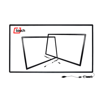 75Inch 적외선 10 포인트 터치 스크린 오버레이 디지털 방식으로 Signage Anti Tamper