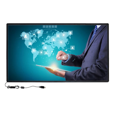 USB 케이블 반대로 탬퍼를 가진 49 인치 다 접촉 적외선 감지기 터치스크린