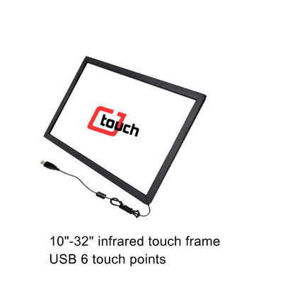 노트북 정제 데스크탑을 위한 튼튼한 21.5 인치 IR 터치스크린 패널