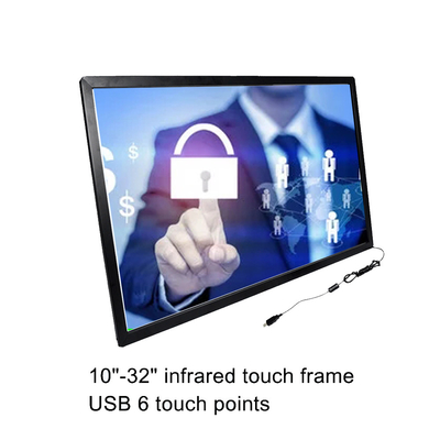 USB 공용영역 고감도를 가진 실제적인 86 인치 적외선 터치스크린