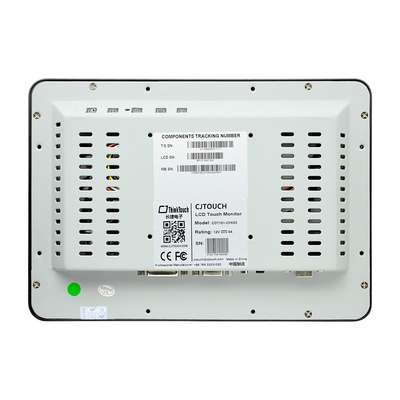 강화 유리가 있는 12.1 인치 USB VGA DVI PCAP 터치 모니터 화면