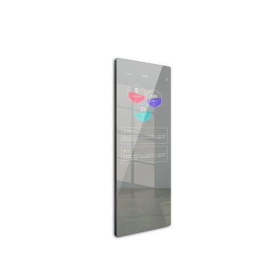 거실을 위해 조명되는 LCD 똑똑한 상호 작용하는 터치스크린 거울 43inch