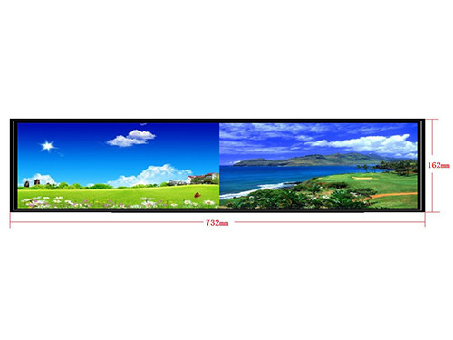 1920X380 해상도 광고용 스트레치 바 Lcd 디스플레이 19.1 인치
