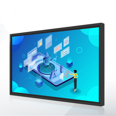 파손 방지 55inch HD LCD 디스플레이 감시자, 교육을 위한 IR 구조 터치스크린